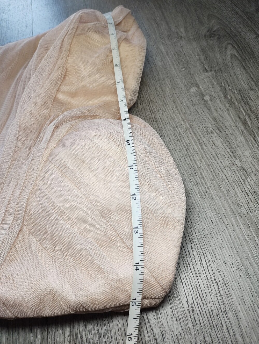 Vintage Vera Wang White Strapless Blush Pink Tulle Evening Gown - Picture 12 of 16